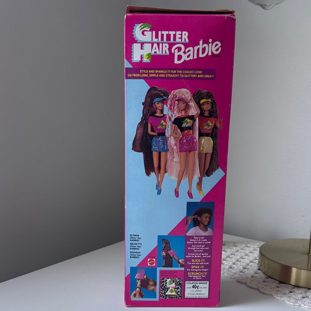 Barbie Glitter Hair Afroamerican - Picture 5 of 5